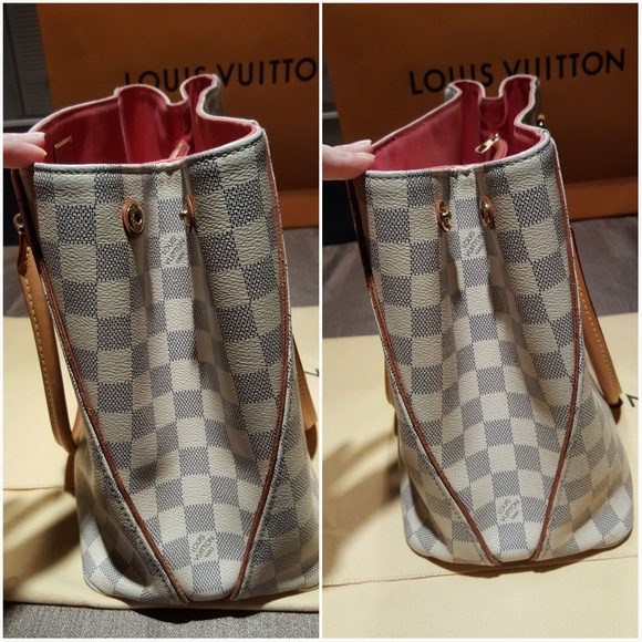 Authentic Louis Vuitton Calvi Damier Azur - Picture 8 of 8